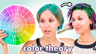 Dyeing my seaweed hair using Color Theory