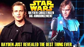Hayden Christensen Makes HUGE Announcement For Star Wars! Be Prepared (Star Wars Explained)