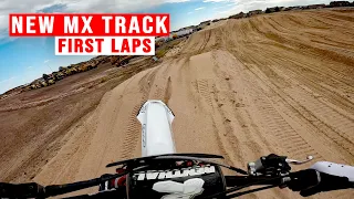First Laps on my New Motocross Track | GoPro