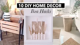 10 EASY DIY HOME DECOR + IKEA HACKS COMPILATION