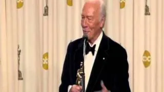 Oscars 2012: Christopher Plummer, Best Supporting Actor, Backstage Interview [HD] | ScreenSlam