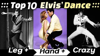 [Top10] Elvis Presley 🕺🏻 His Best Dance 😱 4K Colorized🌈 (VOL. 1.5)