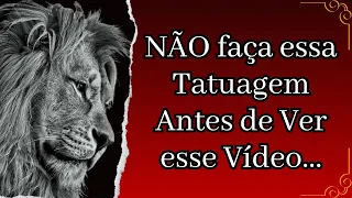 ⚜️ SIGNIFICADOS da Tatuagem de LEÃO     -    #tattoo #tatuagem #desenho #leão #animais