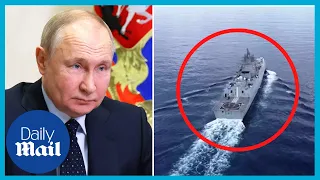 Putin simulates hypersonic Zircon missile after 'sailing towards U.S.'