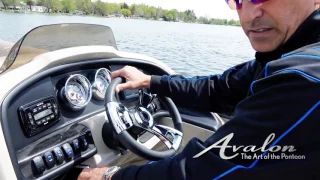 6) How to Use Dashboard Controls on a Pontoon | 2017 Avalon Luxury Pontoons