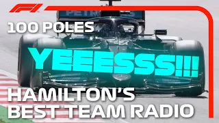 Lewis Hamilton's Best Pole Position Team Radio Messages!