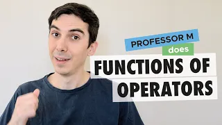 Functions of operators in quantum mechanics