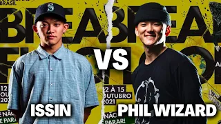 Bboy Issin vs Bboy Phil Wizard | Break The Floor