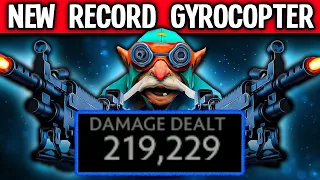 220K Hero Damage With 2 Divines Gyrocopter 🔥🔥🔥43 Kills | Dota 2 Gameplay