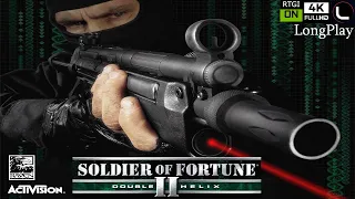 PC - Soldier of Fortune 2: Double Helix "Remastered" - LongPlay[4K:60FPS RayTracing/Ultra Graphics]🔴