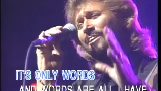 Bee Gees - words  (karaoke).mpg