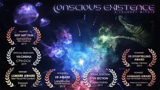 CONSCIOUS EXISTENCE - A Journey Within | 2D CROP of 3D-360/VR Short Film - VR on Steam / Meta AppLab