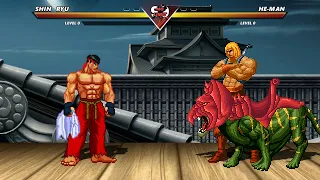 SHIN RYU vs HE MAN - Highest Level Amazing Fight!
