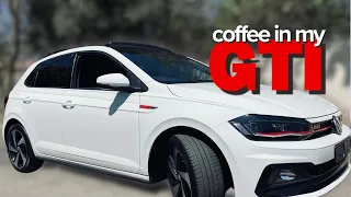 Getting A coffee in my GTI - Goodbye Tyres!