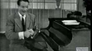 Victor Borge - how people with different occupations play the piano