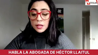 Habla la abogada de Héctor Llaitul