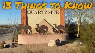 13 Things To Know About Quartzsite, Arizona - Good, Bad, Ugly, and Otherwise