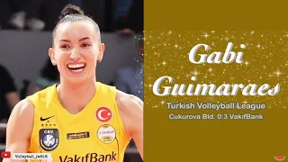 Gabi Guimaraes │ Brazilian Superstar │Cukurova Bld vs VakıfBank  | Turkish Volleyball League 2022/23