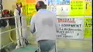 Tony Mckenzie sparring with Tony Sibson