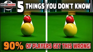 5 Snooker Mistakes You Should STOP Making | Snooker Tips