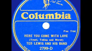 1933 Ted Lewis - Here You Come With Love (instrumental)