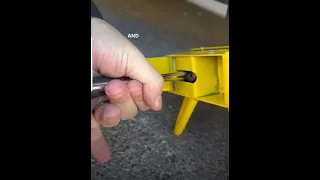 How to remove a car boot in 60 seconds