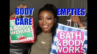 Bath and Body Works Empties| Candles, Body Care, Soaps, Etc