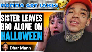 Dhar Mann - SISTER LEAVES Bro Alone On HALLOWEEN, What Happens Is Shocking [reaction]