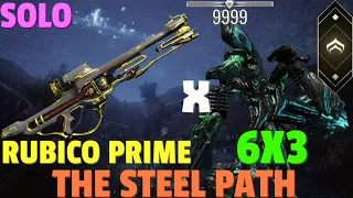 Warframe | Eidolon 6x3 Solo | Rubico Prime | THE STEEL PATH | No Riven/Bless/Cipher/Pads