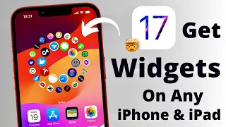 Get 3d Home Screen Widgets on any iPhone on iOS 17 (2023) 😍