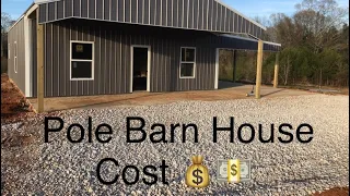 Cost To Build Pole Barn House || Cost Estimate