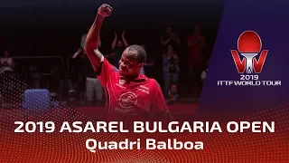 Quadri Balboa! | 2019 ITTF World Tour Bulgaria open