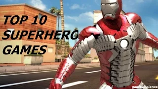 Top 10 Best Superhero games for android/iOS 2016