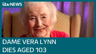 Forces' Sweetheart Dame Vera Lynn dies at the age of 103 | ITV News