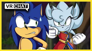 SONIC MEETS FEMALE NAZO IN VR CHAT!