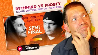 SHEESH!! Rythmind 🇫🇷 vs Frosty 🇬🇧 | GRAND BEATBOX BATTLE 2021: WORLD LEAGUE | Semi Final (REACTION)