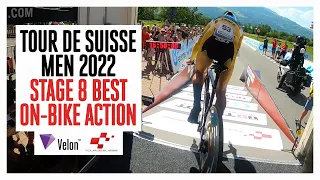Inside the time trial | Tour de Suisse 2022 Stage 8 On-Bike Highlights