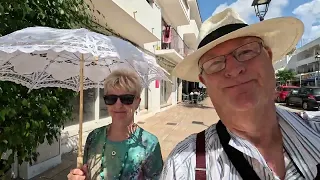 Shops and breakfast in Cala d'Or - Mallorca - Majorca - 21st May 2024