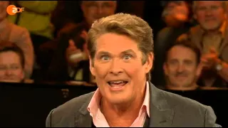 David Hasselhoff bei Markus Lanz am 21.04.2010