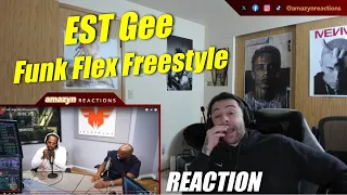 HE BACK POPPIN HIS SH*T!! | EST GEE | Funk Flex | #Freestyle205 (REACTION!!)