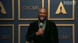 Tyler Perry on His Powerful Acceptance Speech for Jean Hersholt Humanitarian Award at 2021 Oscars