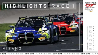 Extended Highlights | Misano Race 1 | Fanatec GT World Challenge Europe 2024