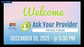 Ask Your Provider Ep.7 December 18, 2021