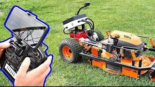 Making Remote Controlled Lawn Mower