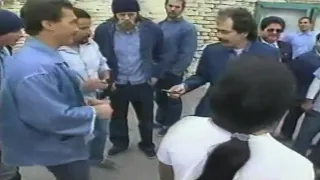 O.G. Santana Visits San Quentin Prison  1988