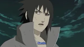 Sakura se sorprende al ver el rinnegan de sasuke