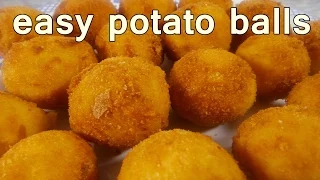 Crispy Potato Balls recipe - The Ultimate Easy Snack | Deliciously Golden & Irresistible!