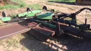 John Deere 4020 & 1508 Bat Wing Mower