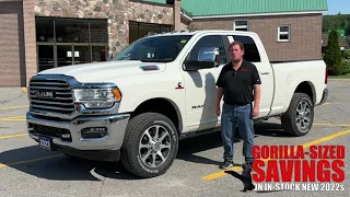 2023 'PEARL WHITE' RAM 2500 LONGHORN CUMMINS CREW CAB 4X4