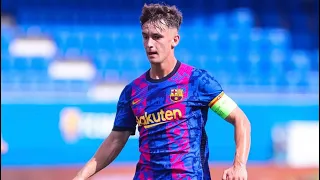 Marc Casadó • FC Barcelona Juvenil A vs Bayern München • 14/09/2021